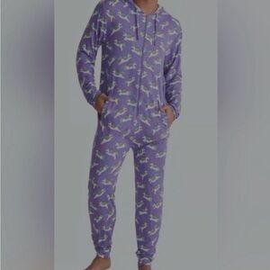 MeUndies Purple Unicorn Onesie